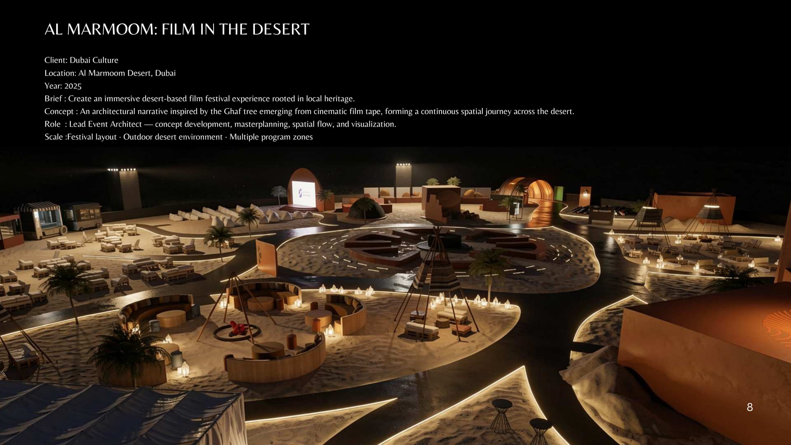 Al Marmoom: Film in the Desert — render 3