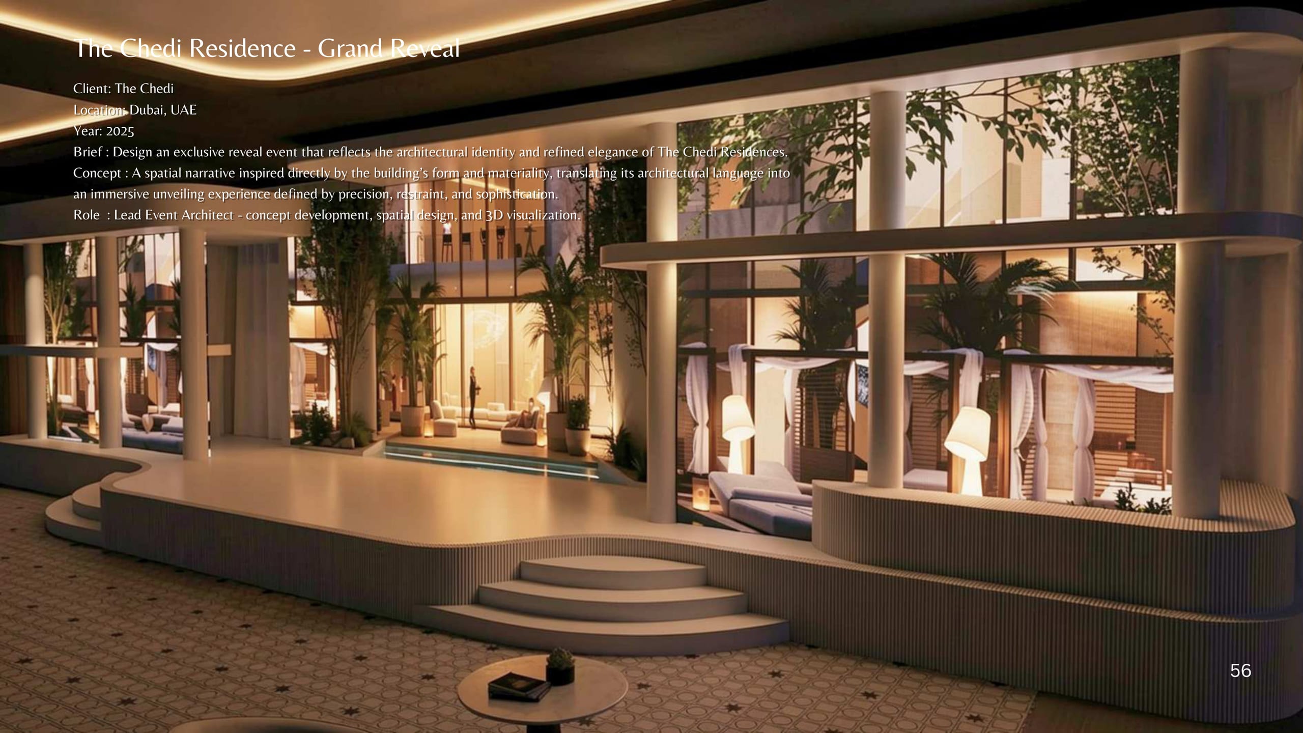 The Chedi Residence — Grand Reveal — render 3